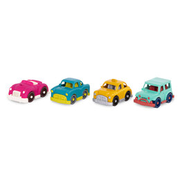 Mini Vehicle Set with 4 Cars